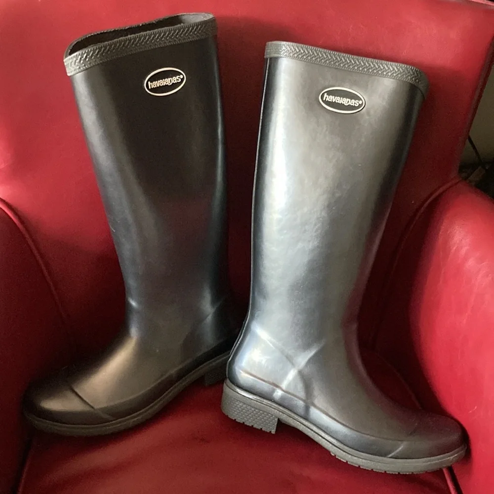 HAVAIANAS rain boots (7 woman’s ) - Picture 1 of 8